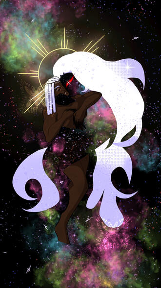 Characters: Savika and Aheris by me